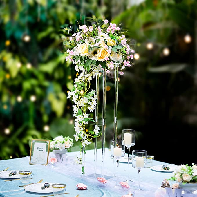 Flower Stands, Elegant Bulk Wedding Decor